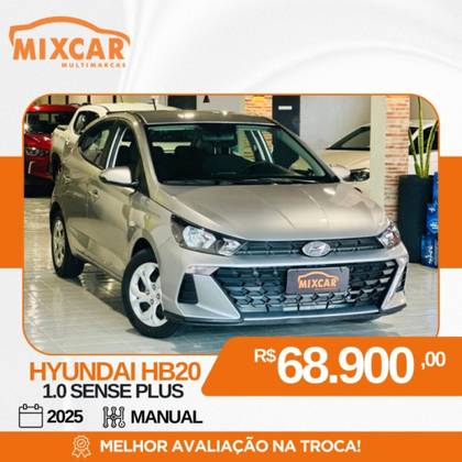 HYUNDAI HB20 1.0 12V FLEX SENSE PLUS MANUAL